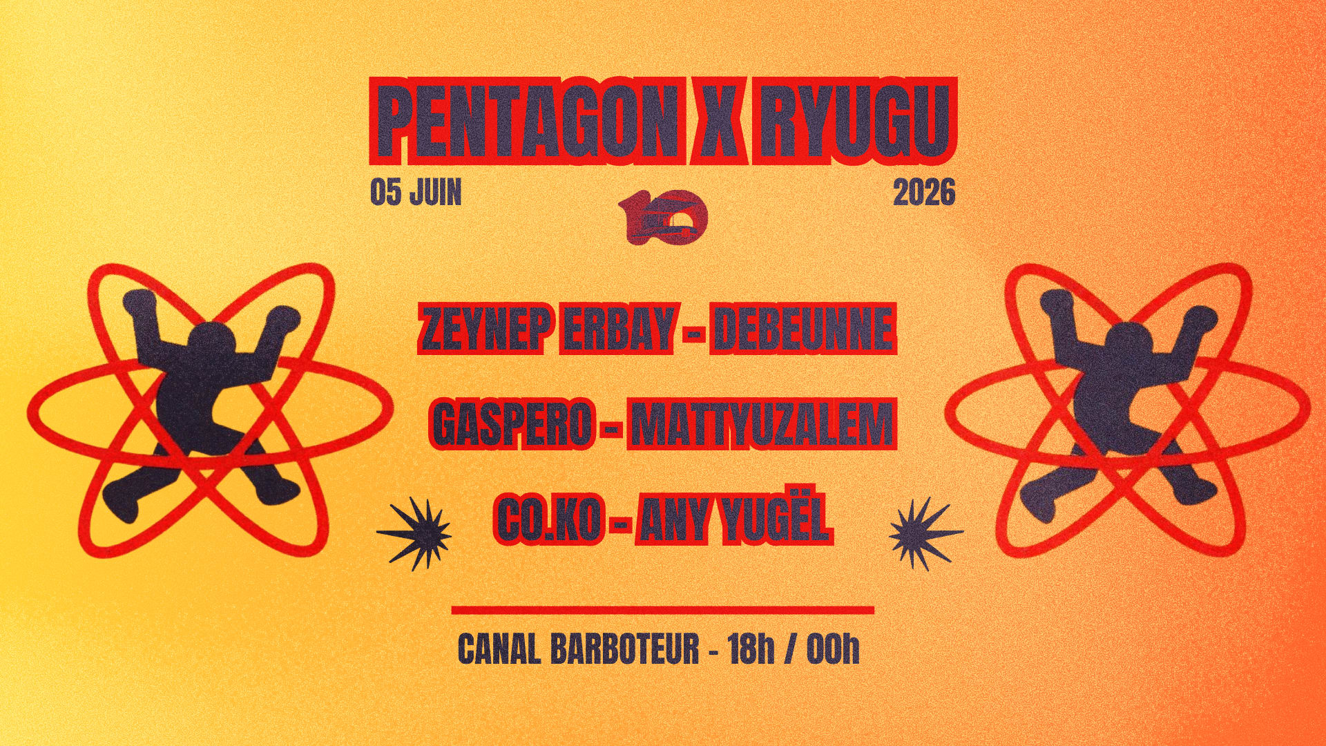 Pentagon & Ryugu Open Air Party @Barboteur