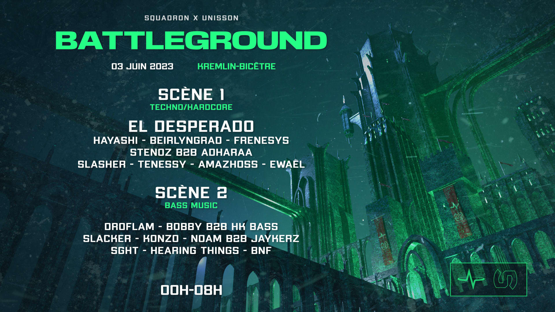 Battle Ground : Unisson X Squadron