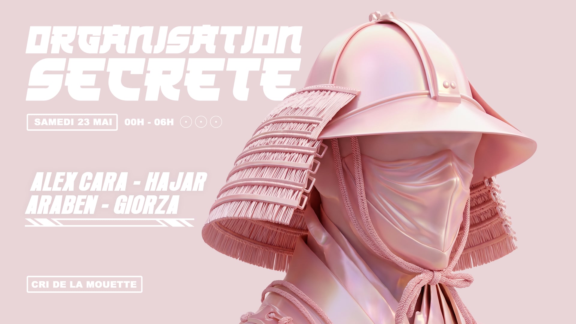 Boat Party - House To Techno ( 23 Mai )