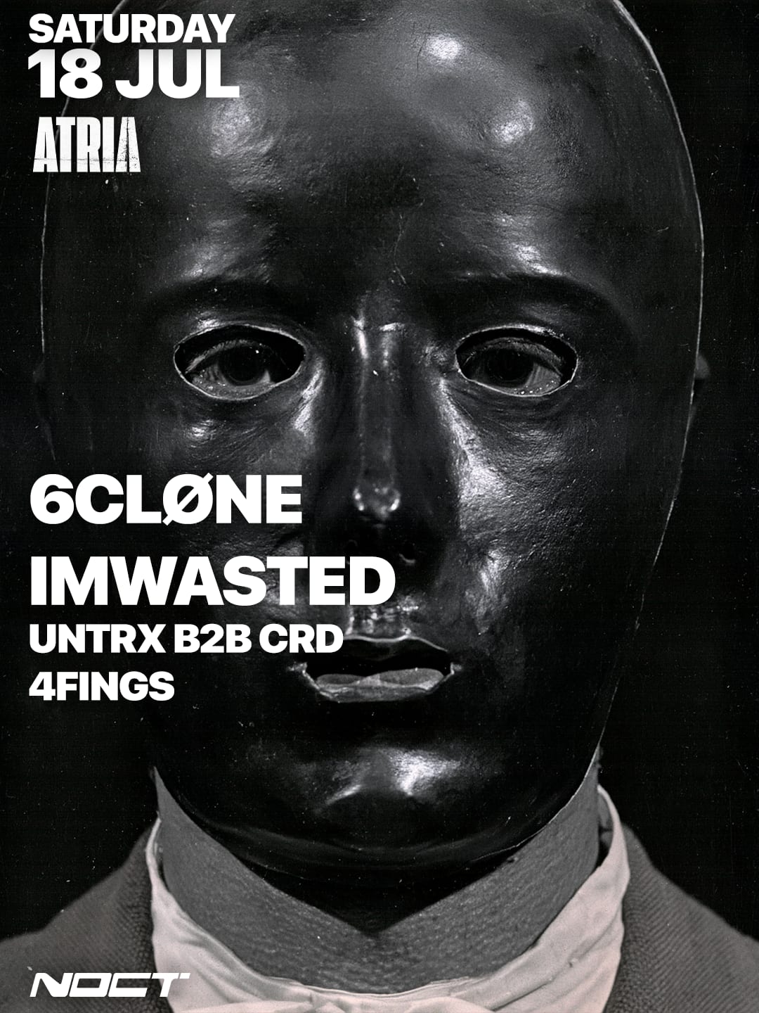 Atria Records : 6cløne, Imwasted, Untrx, Crd, 4fings