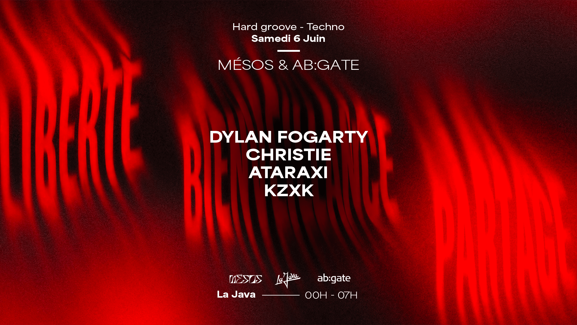Mésos X Ab:Gate : Dylan Fogarty, Christie, Ataraxi & Kzxk