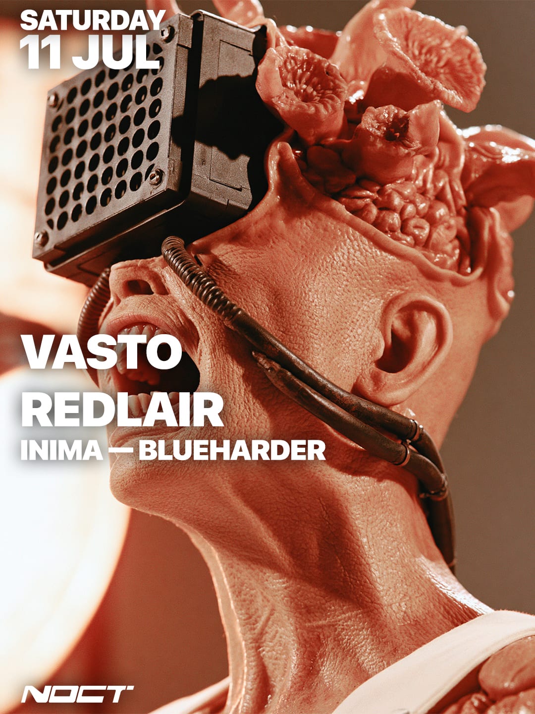 Noct Presents : Vasto, Redlair, Inima, Blueharder