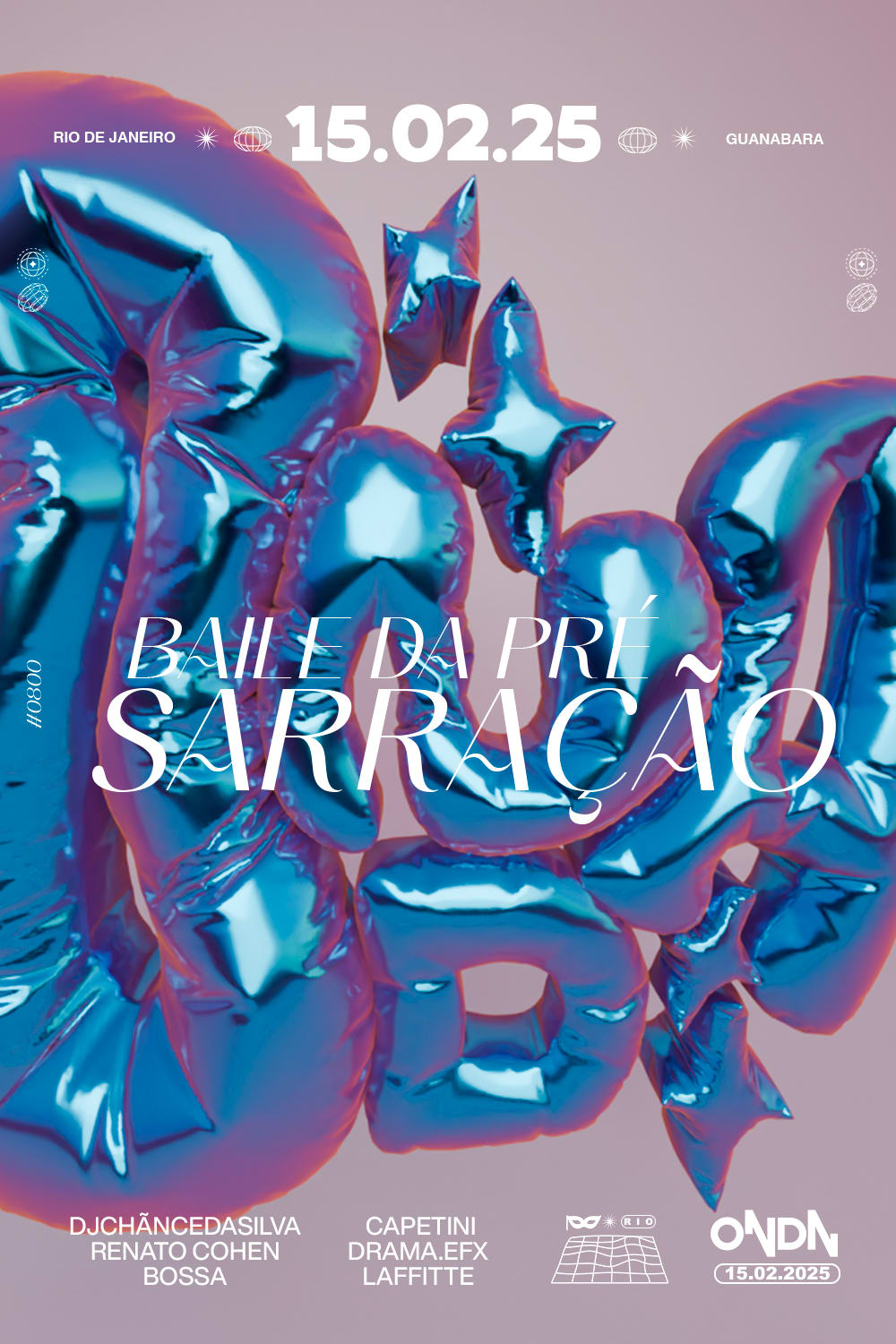 O/Nda | Baile Da Pré-Sarração | Carnaval 2025