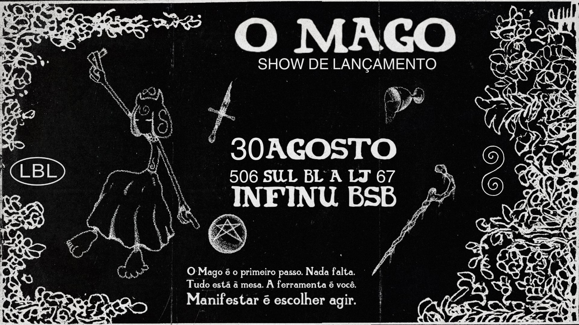 Miseryswin Em Brasília: Lançamento 'o Mago'
