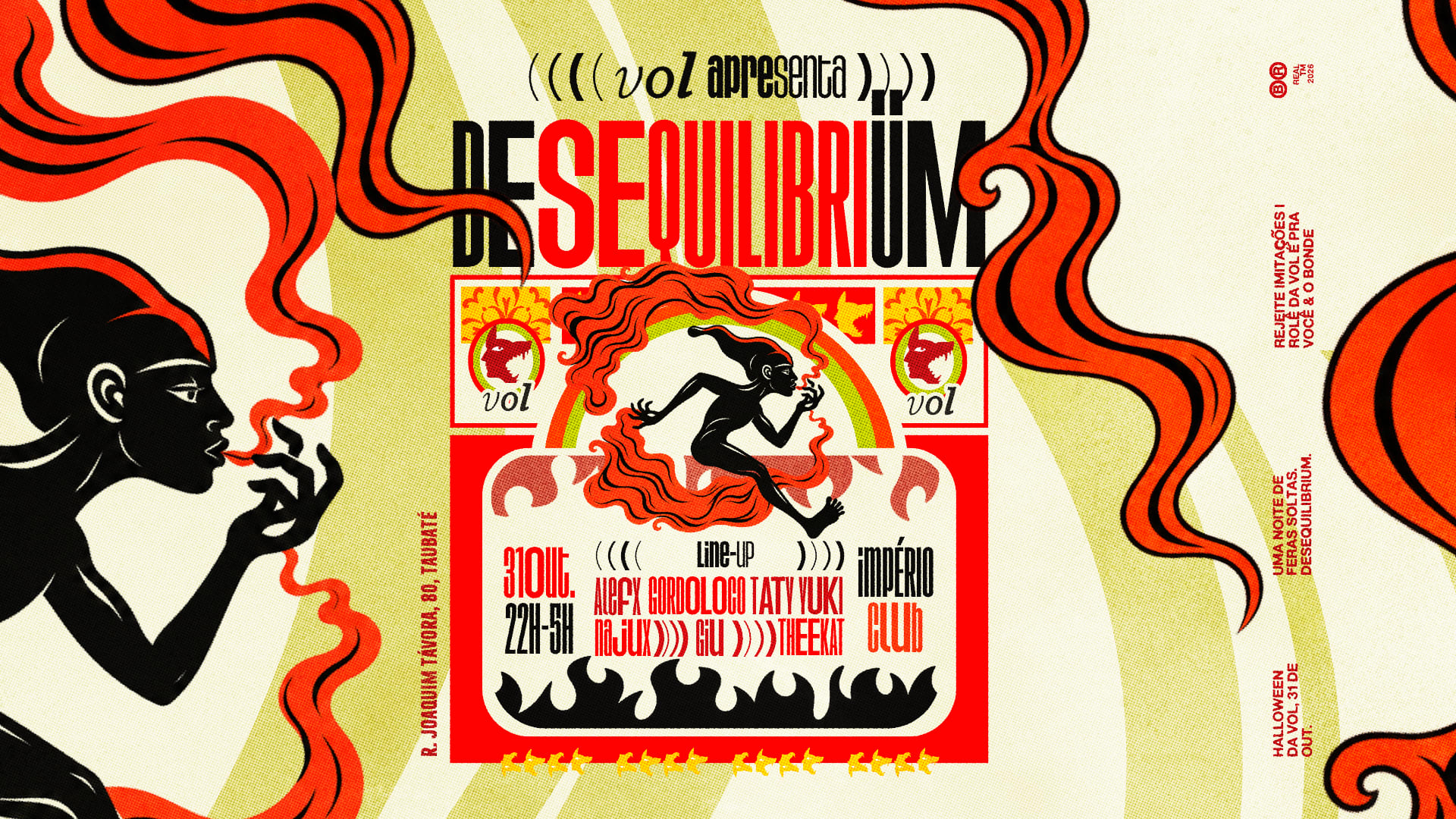 Vol Apresenta: Desequilibriüm | Dia Do Saci