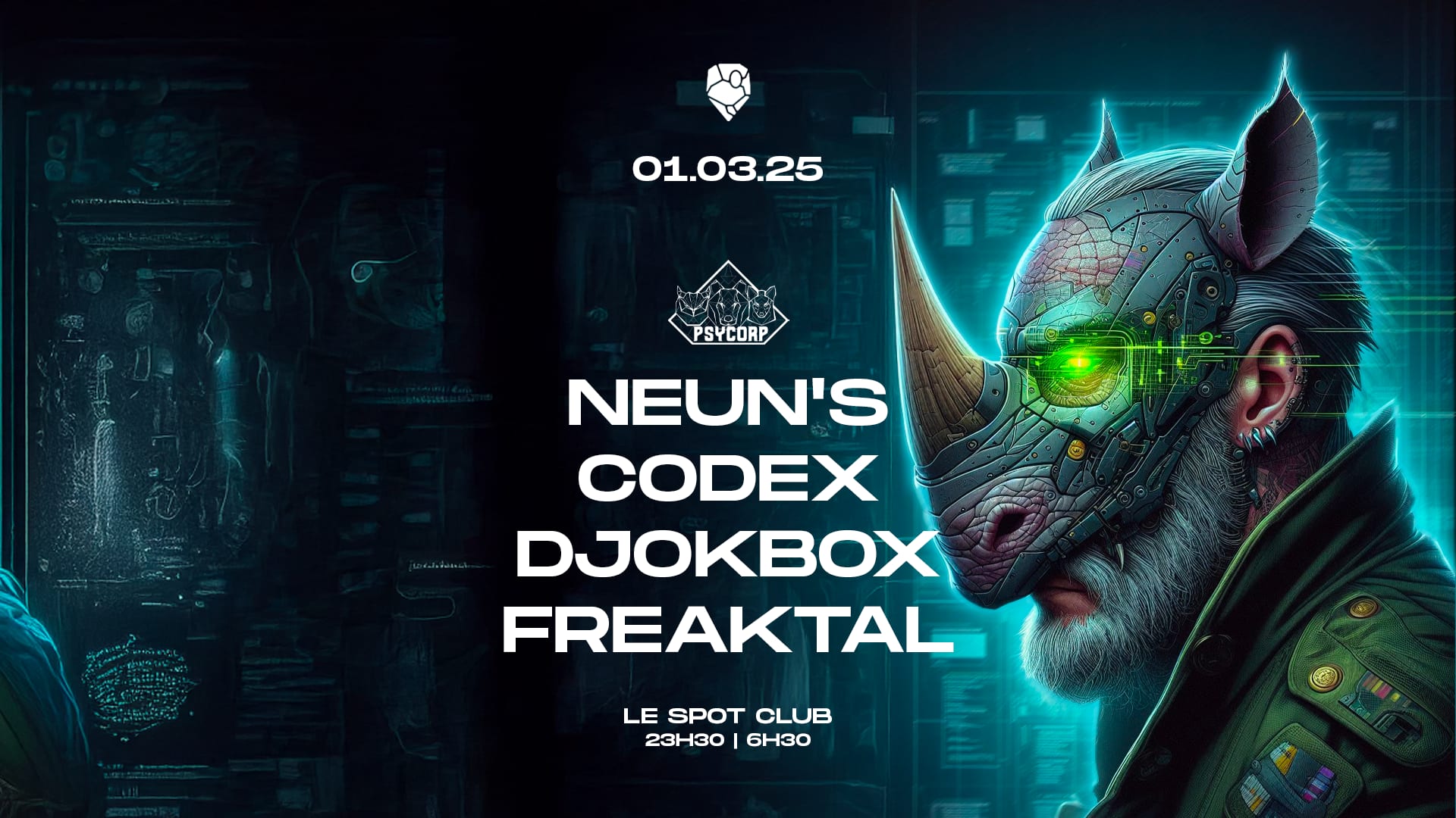 Psyberpunk - Neun's, Codex, Djokbox, Freaktal