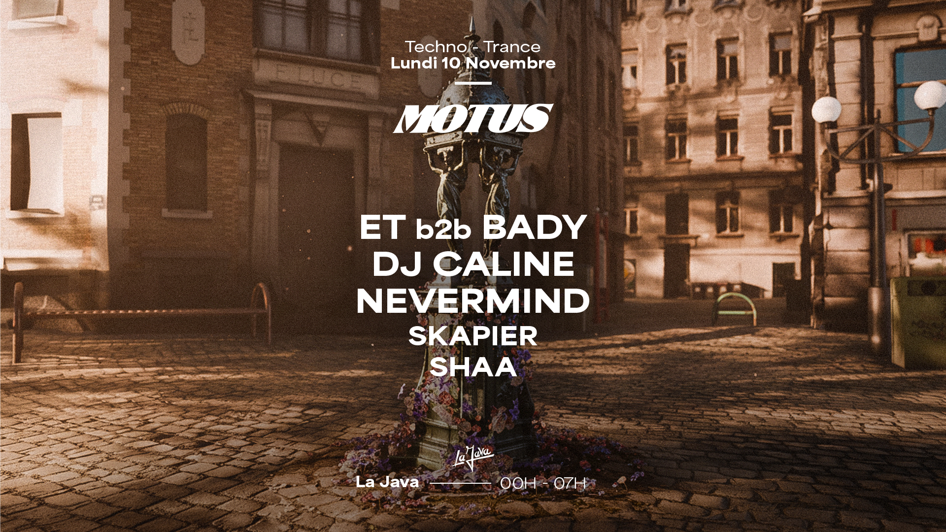 Motus Berlin : Dj Caline, Nevermind, Skapier & More