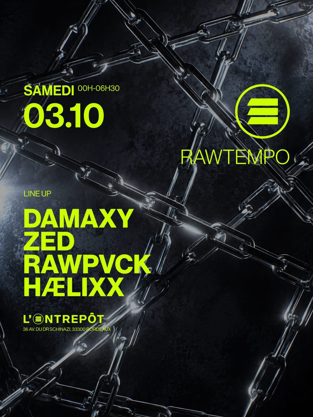 Rawtempo // Damaxy - Zed - Rawpvck - Hælixx