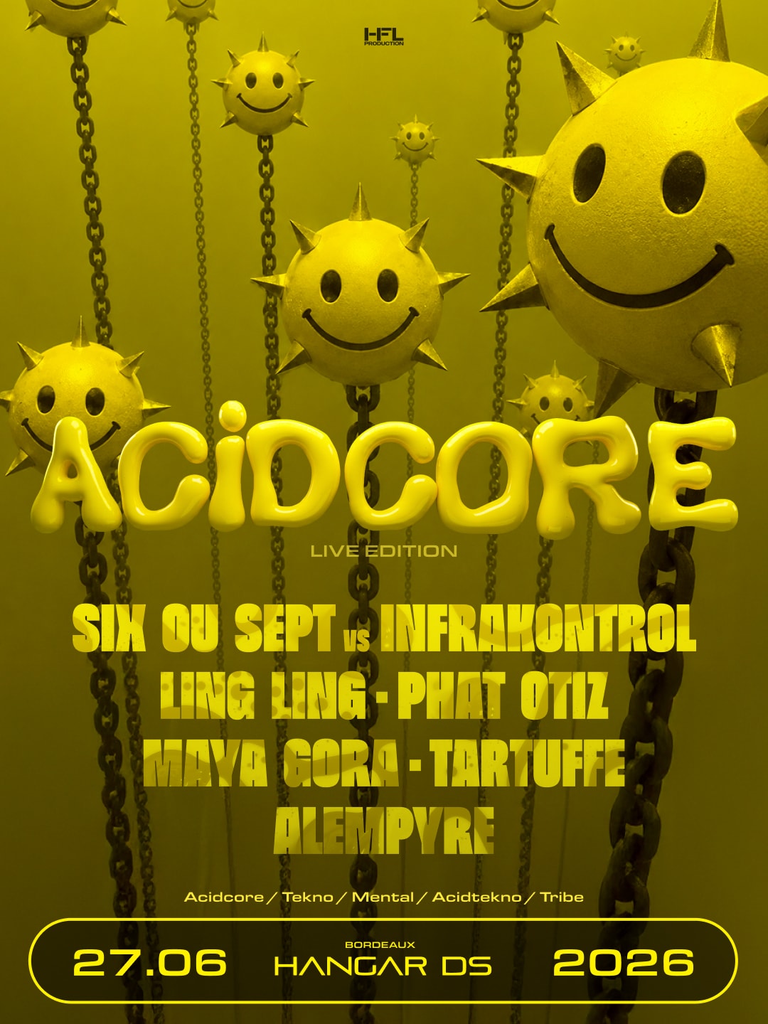 Acidcore : Live Edition // Six Ou Sept - Infrakontrol - ...