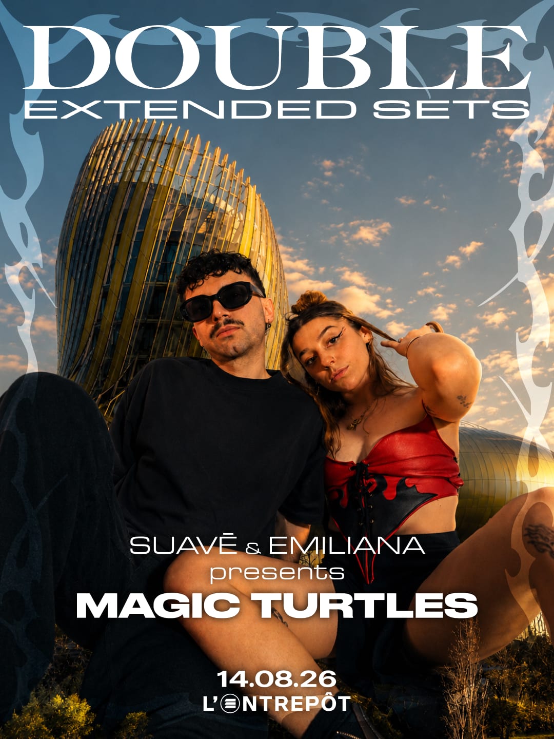 Double Extended Sets // Suave & Emiliana : Magic Turtles