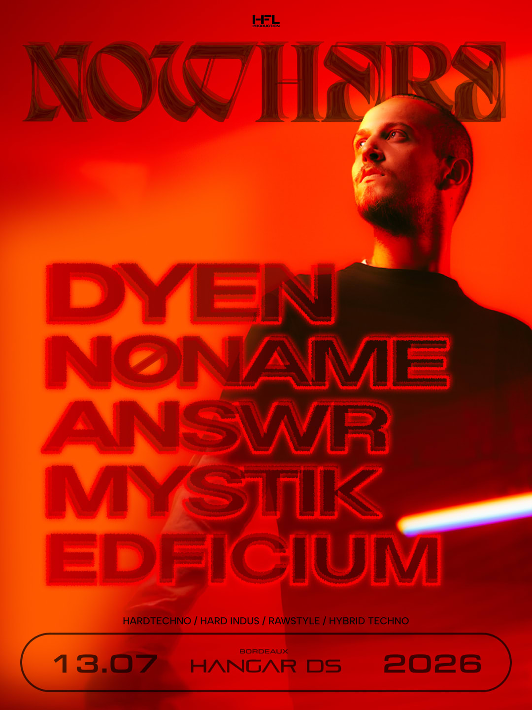 Nowhere // Dyen - Nøname - Answr - Mystik - Edficium
