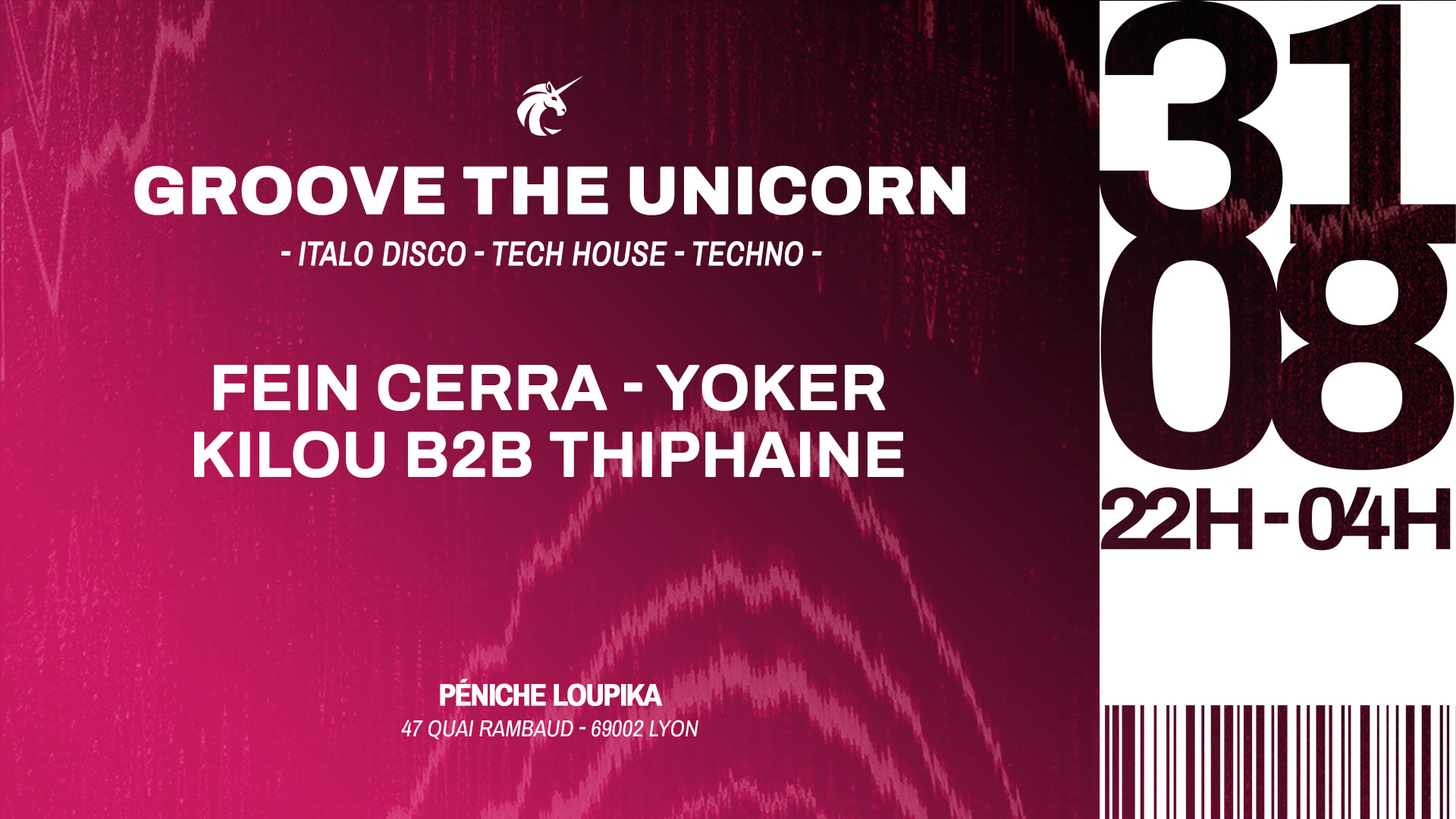 Groove The Unicorn #17 - Back 2 Loupika (Lyon)