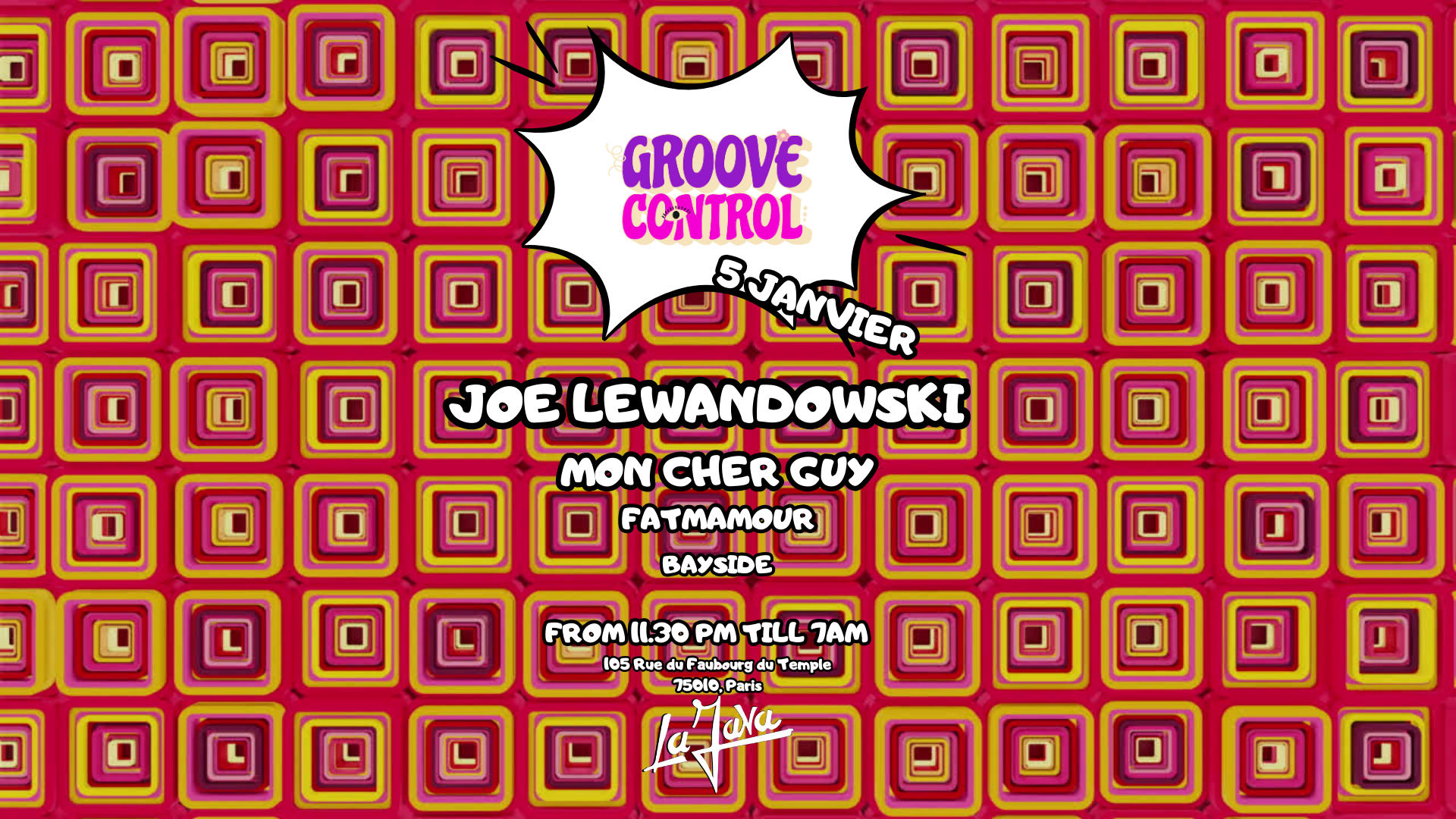 Groove Control : Joe Lewandowski / Mon Cher Guy & More