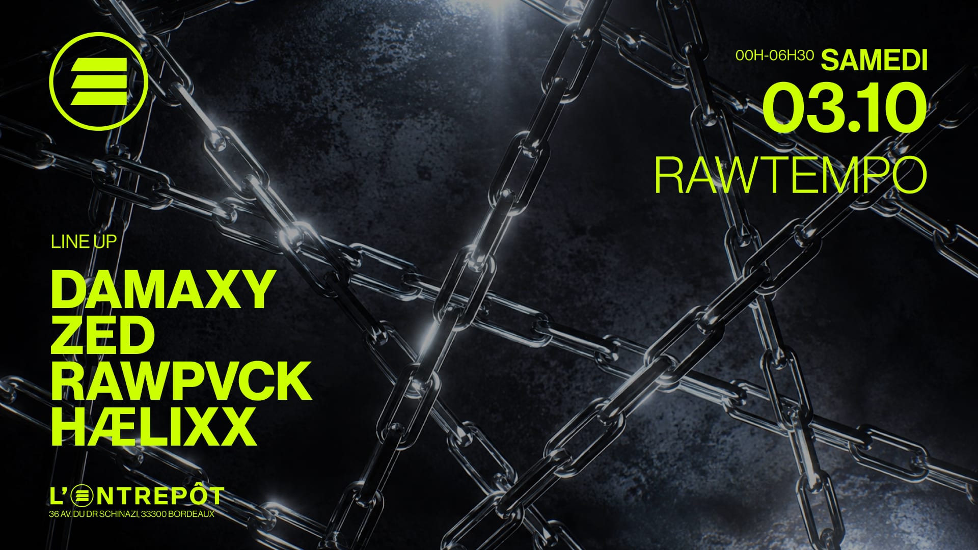 Rawtempo // Damaxy - Zed - Rawpvck - Hælixx
