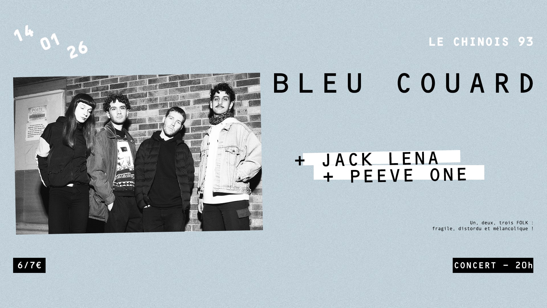 Bleu Couard + Jack Lena + Peeve One