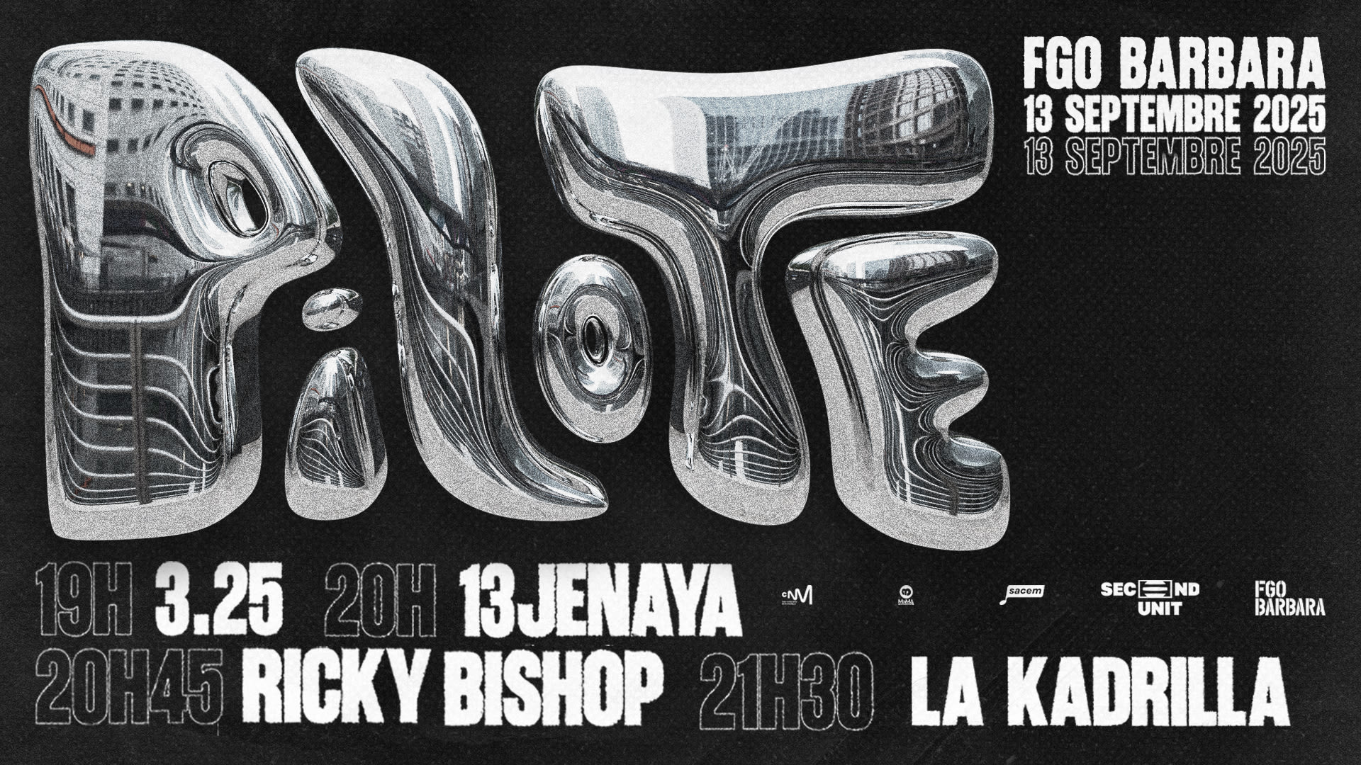 Pilote - Ricky Bishop + 13 Jenaya + La Kadrilla
