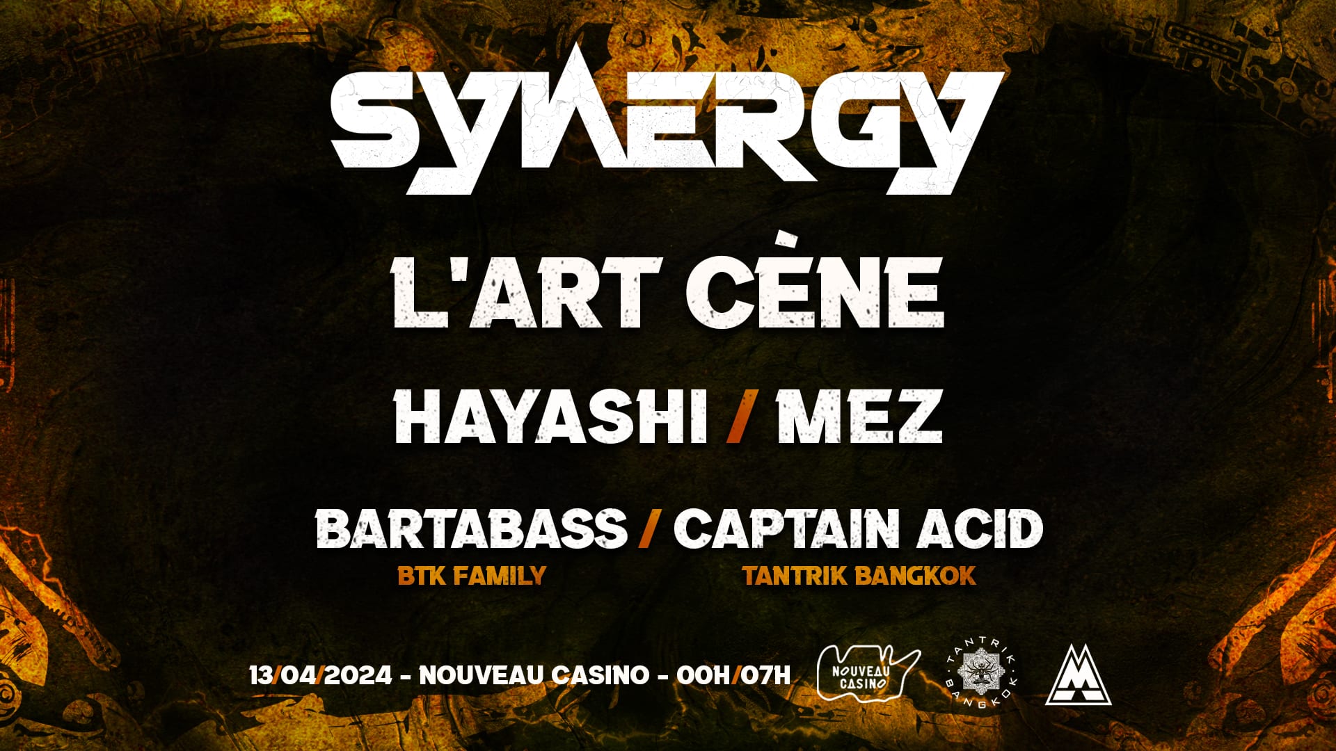 Synergy W/ L'art Cène • Hayashi • Mez & More