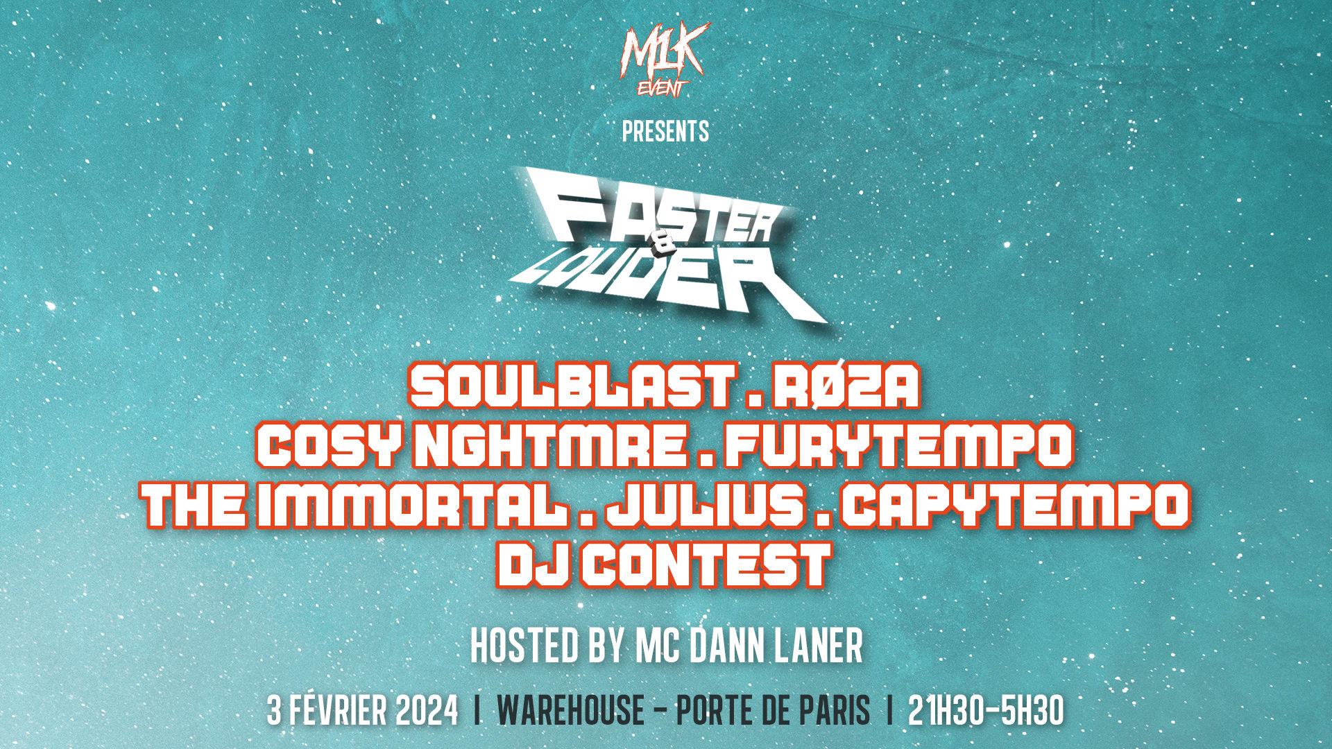 M1k Presents : Faster & Louder
