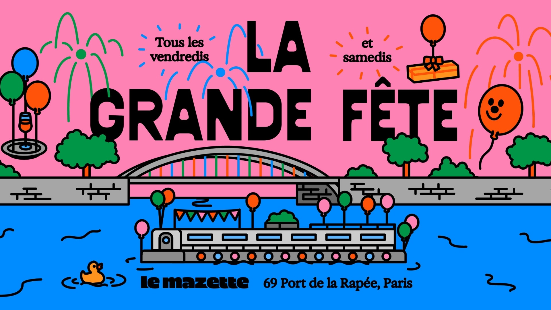 La Grande Fête — Food & Fête Avec Le Discobowl, Relight