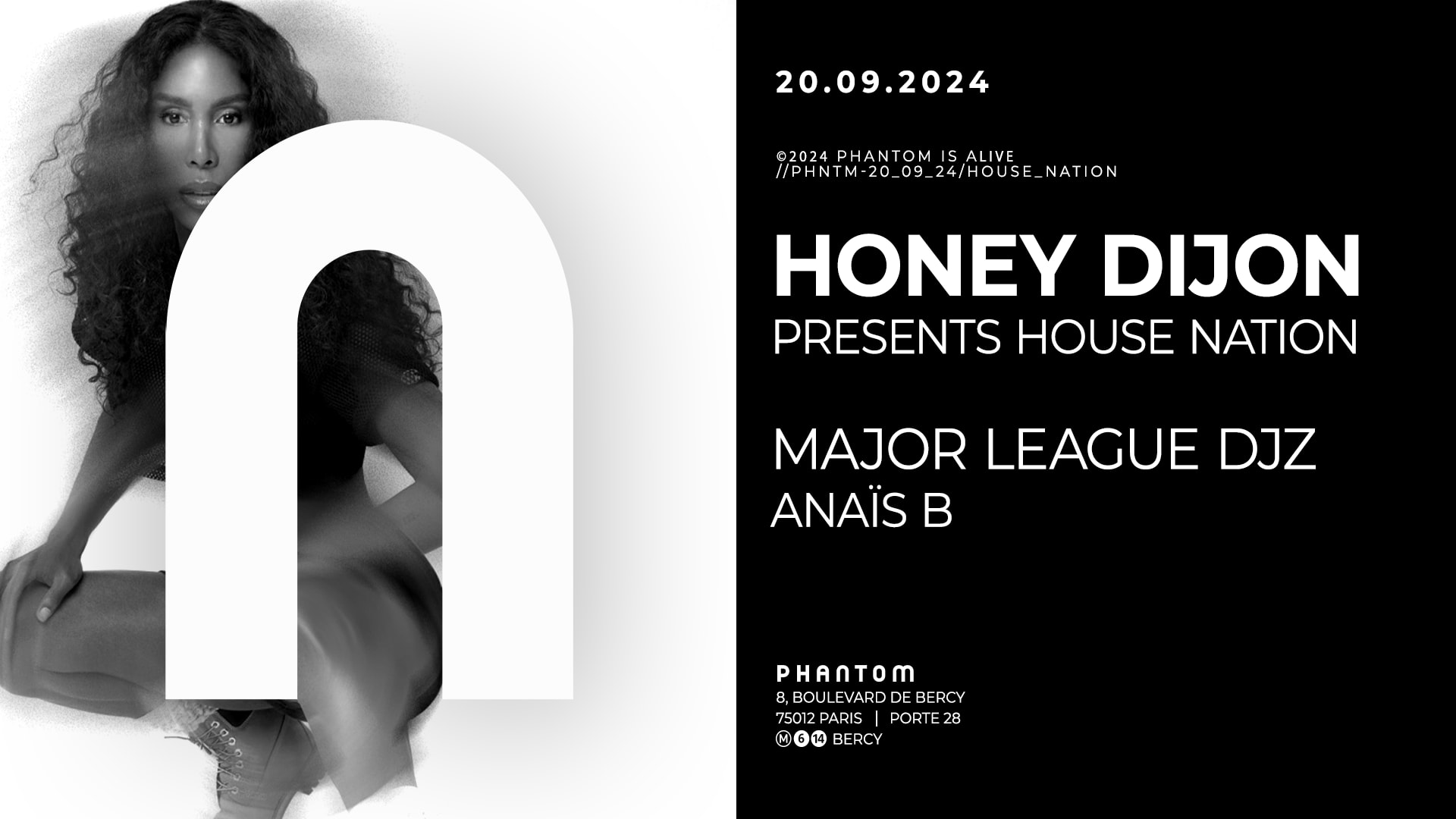 Phantom : Honey Dijon Presents House Nation