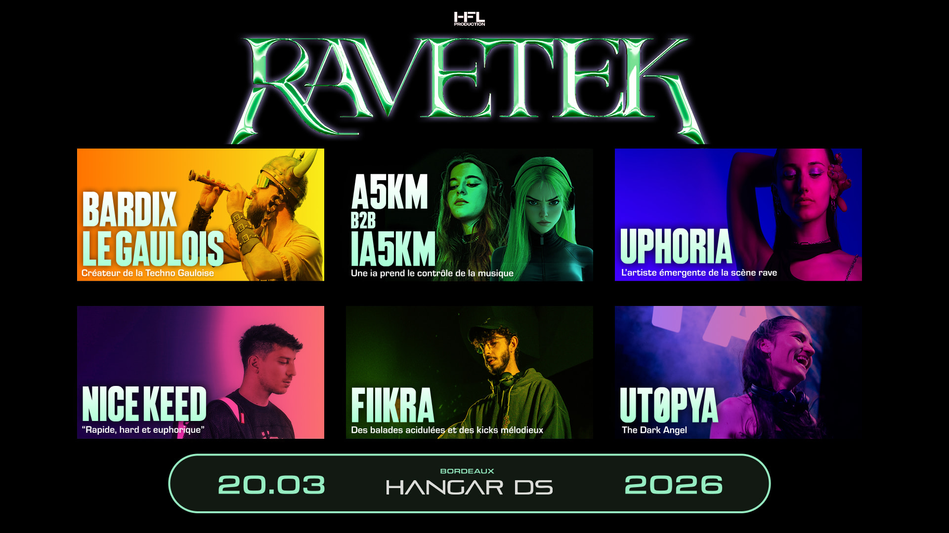 Ravetek // Bardix Le Gaulois - A5km B2b Ia5km - Uphoria