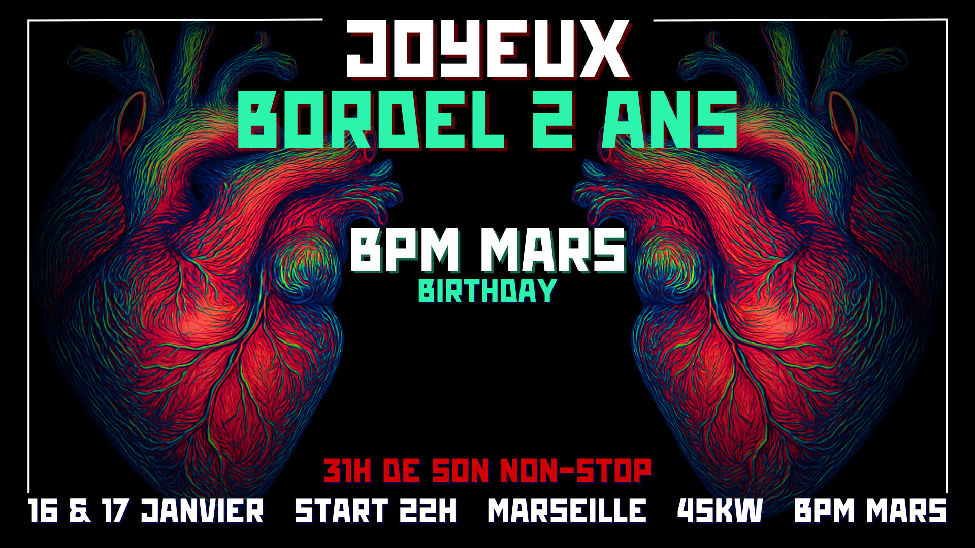 Bpm Mars - Joyeux, Bordel 2 Ans