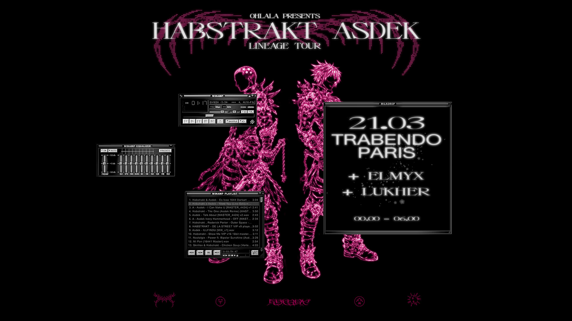 Ohlala Presents Habstrakt & Asdek + Elmyx + Lukher & Friends