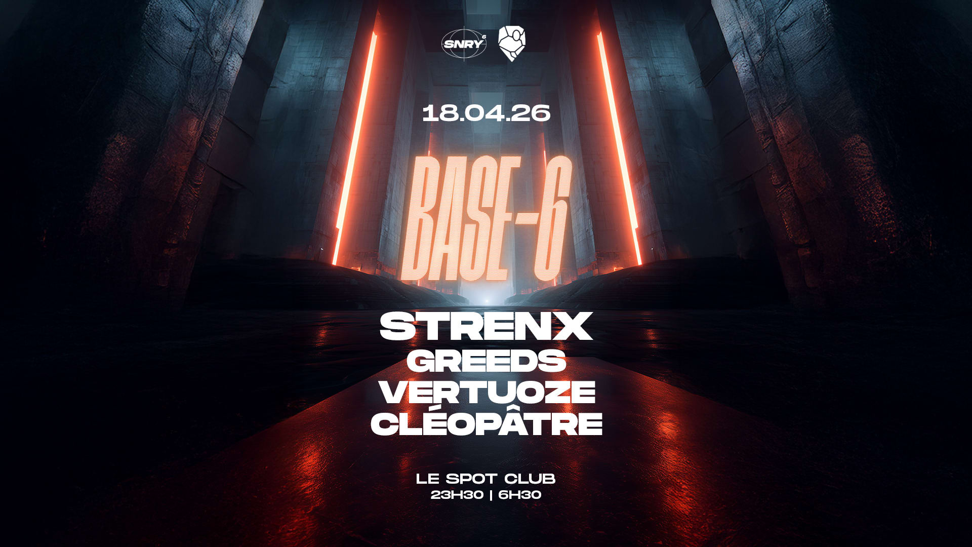 Senary Invite : Strenx, Greeds, Vertuoze, Cleopatre