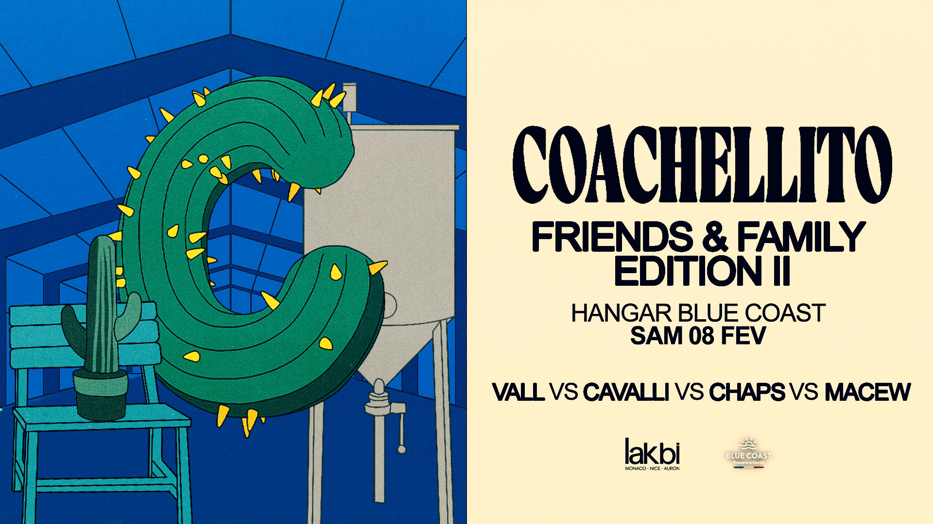 Coachellito Friends & Family Edition II - Blue Coast
