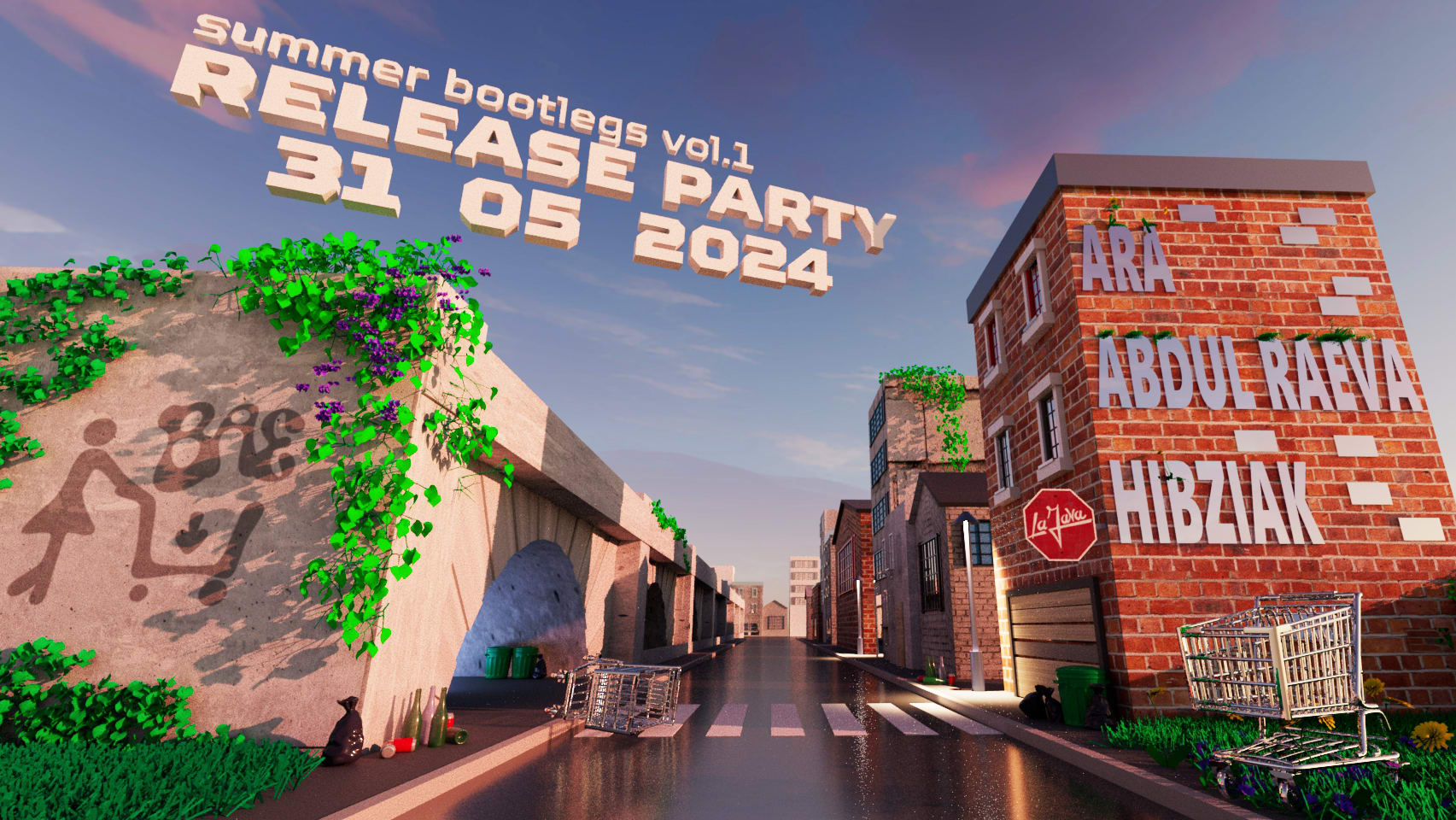 Summer Bootlegs Release Party : Ara, Abdul Raeva & Hibziak