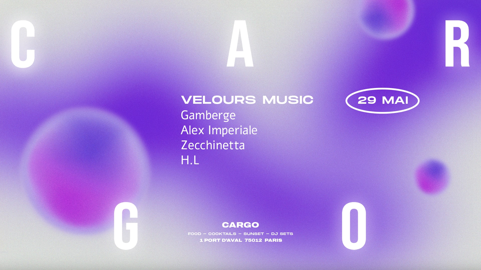Cargo | Velours Music