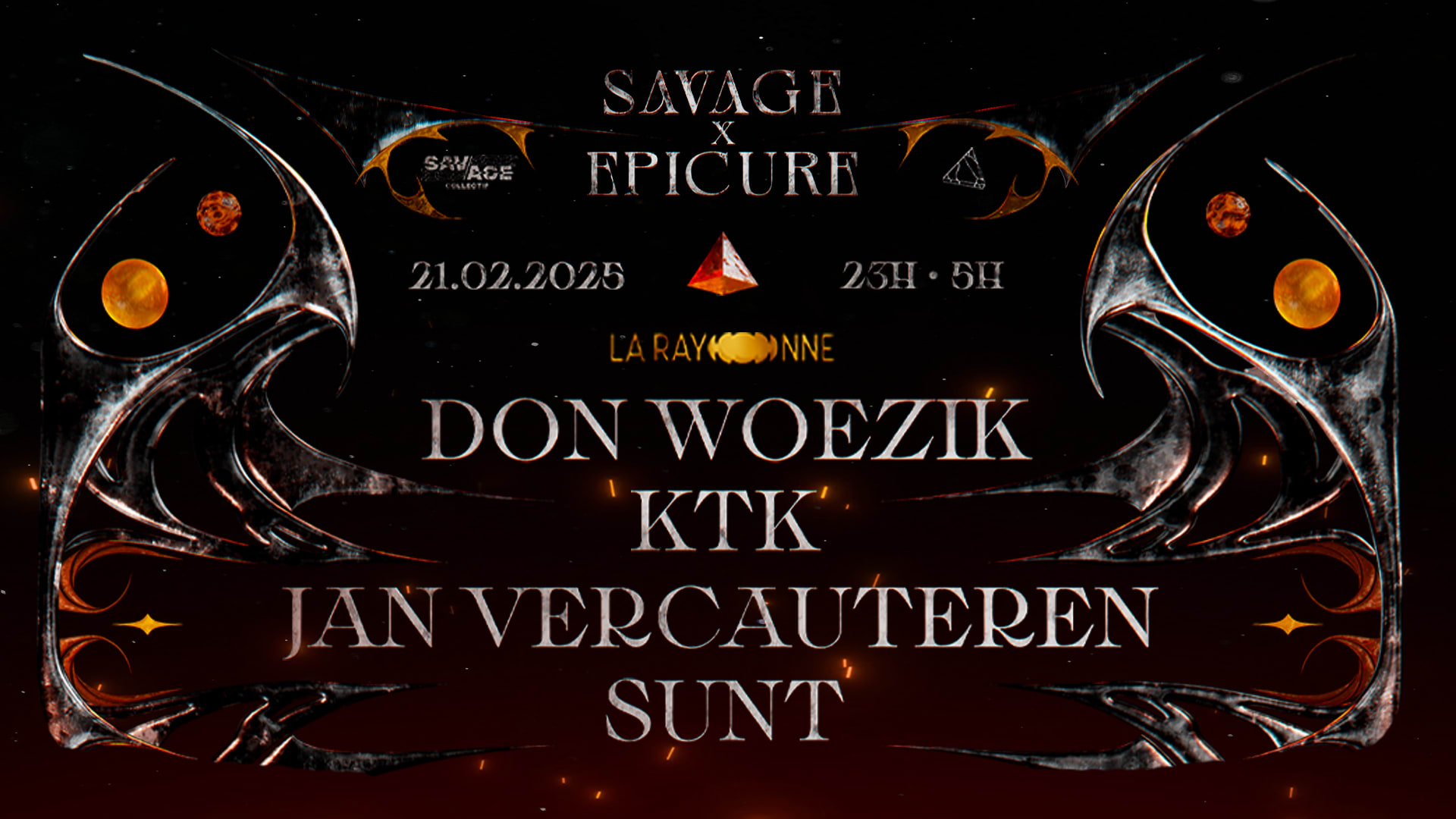 Savage X Epicure : Don Woezik, Jan Vercauteren, Ktk & Sunt