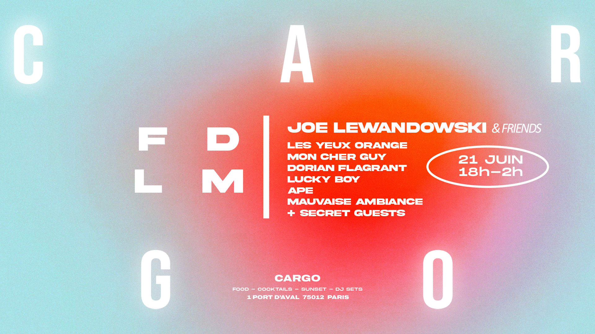 Cargo | Fdlm, Joe Lewandowski & Friends