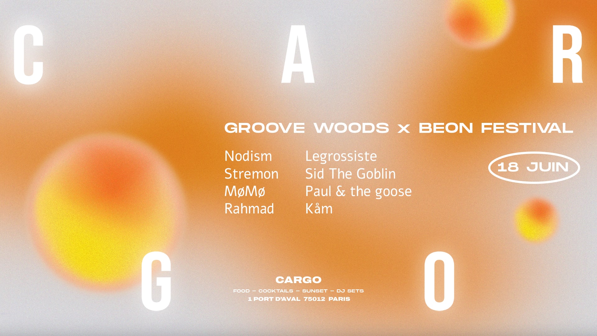 Cargo | Groove Woods X Beon Festival