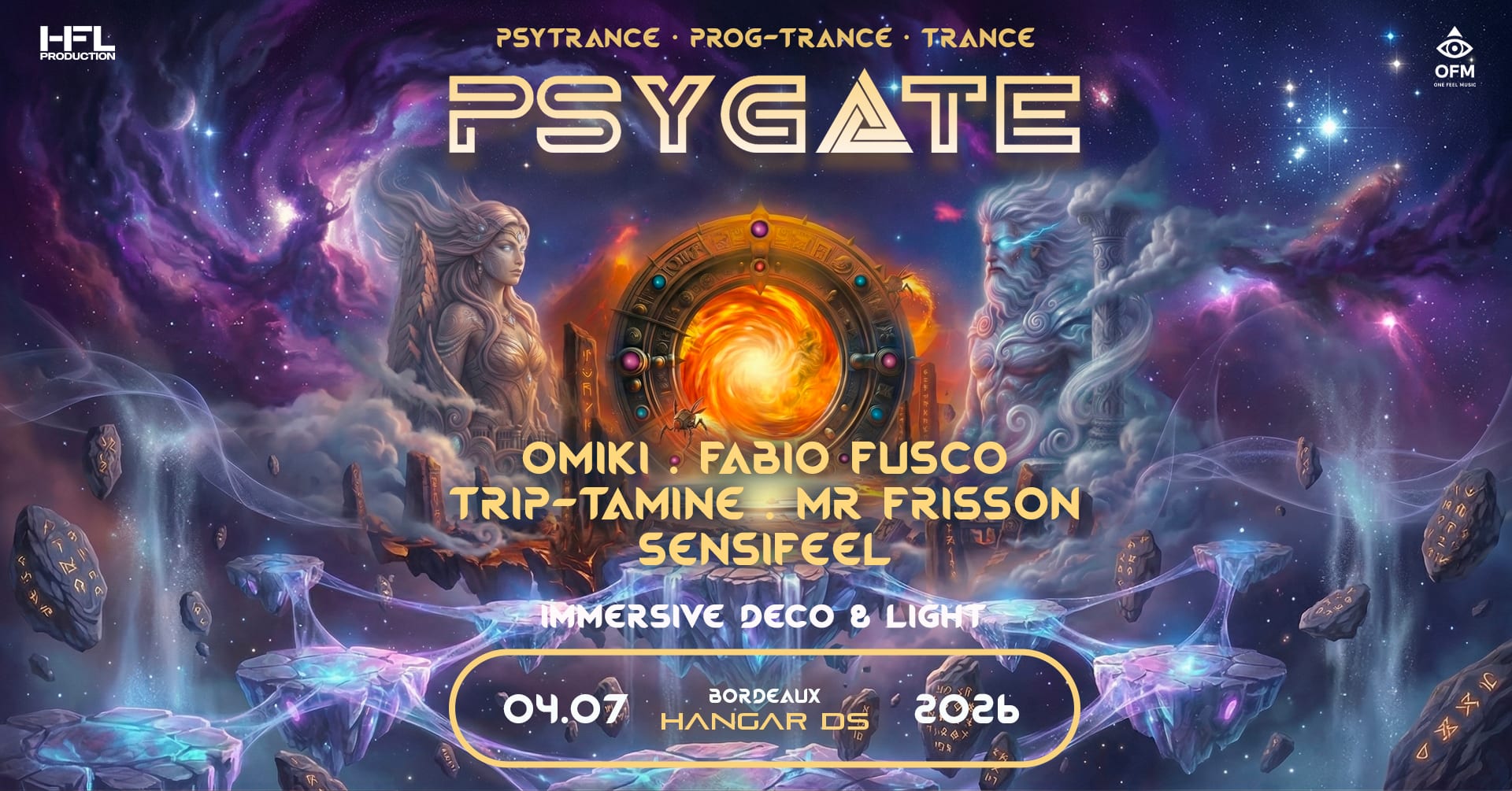 Psygate // Omiki - Fabio Fusco - Trip-Tamine - Mr Frisson