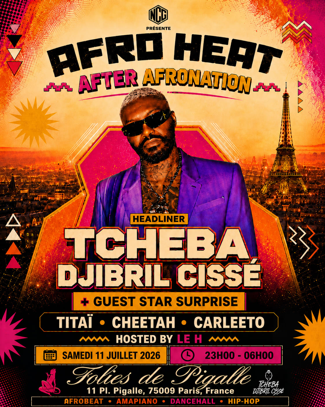 Afroheat— After Afronation W/ Djibril Cissé + Guest Surprise