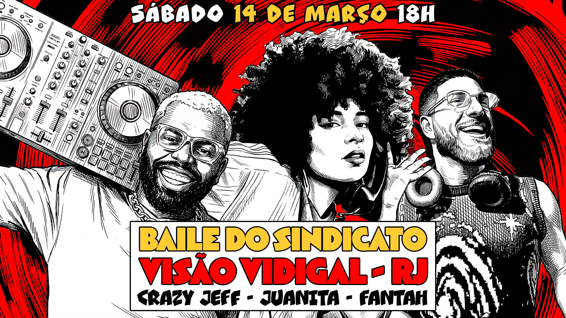 Baile Do Sindicato 012 - Sindicato No Vidigal