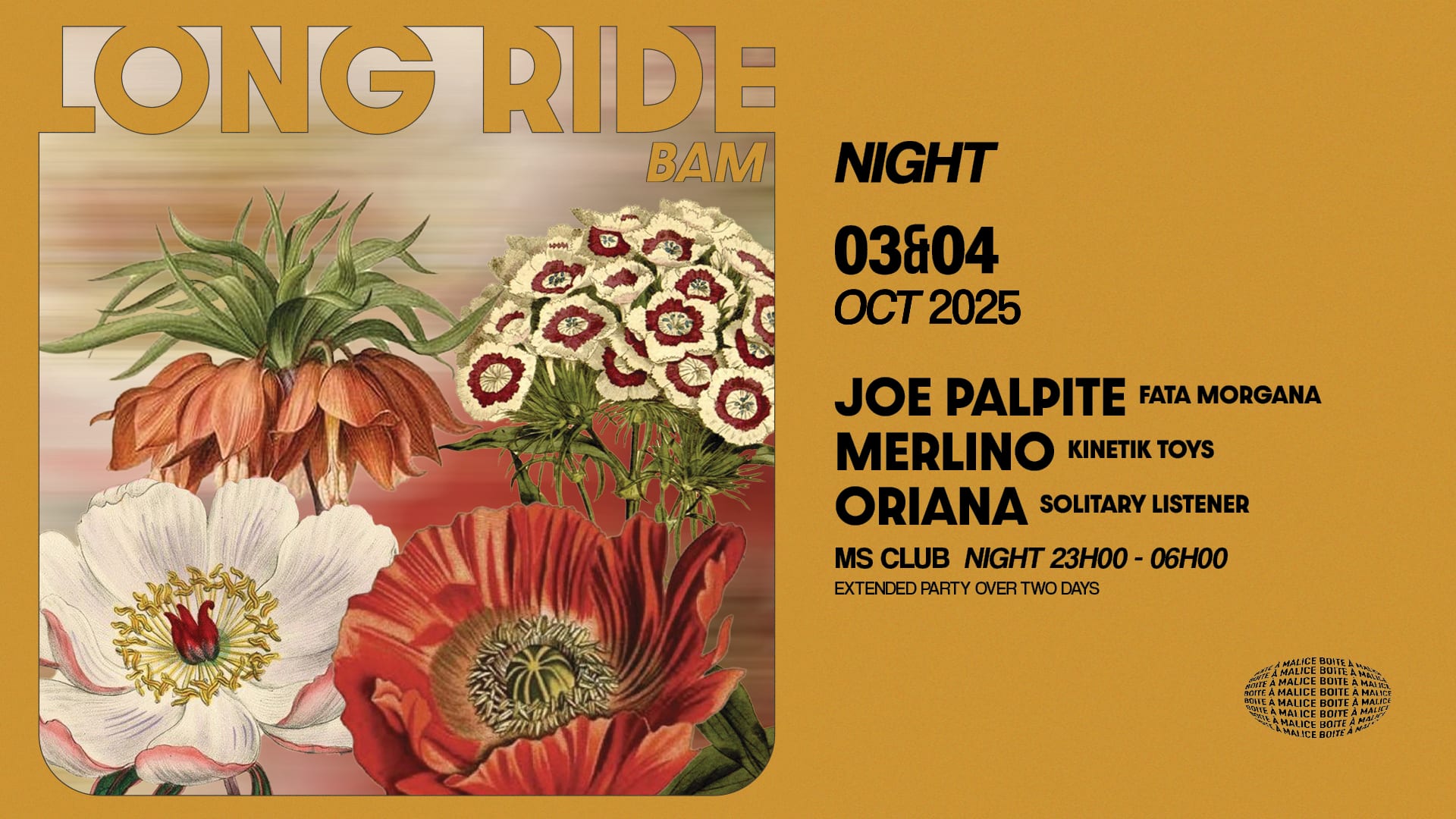 Boite A Malice : Long Ride / Night