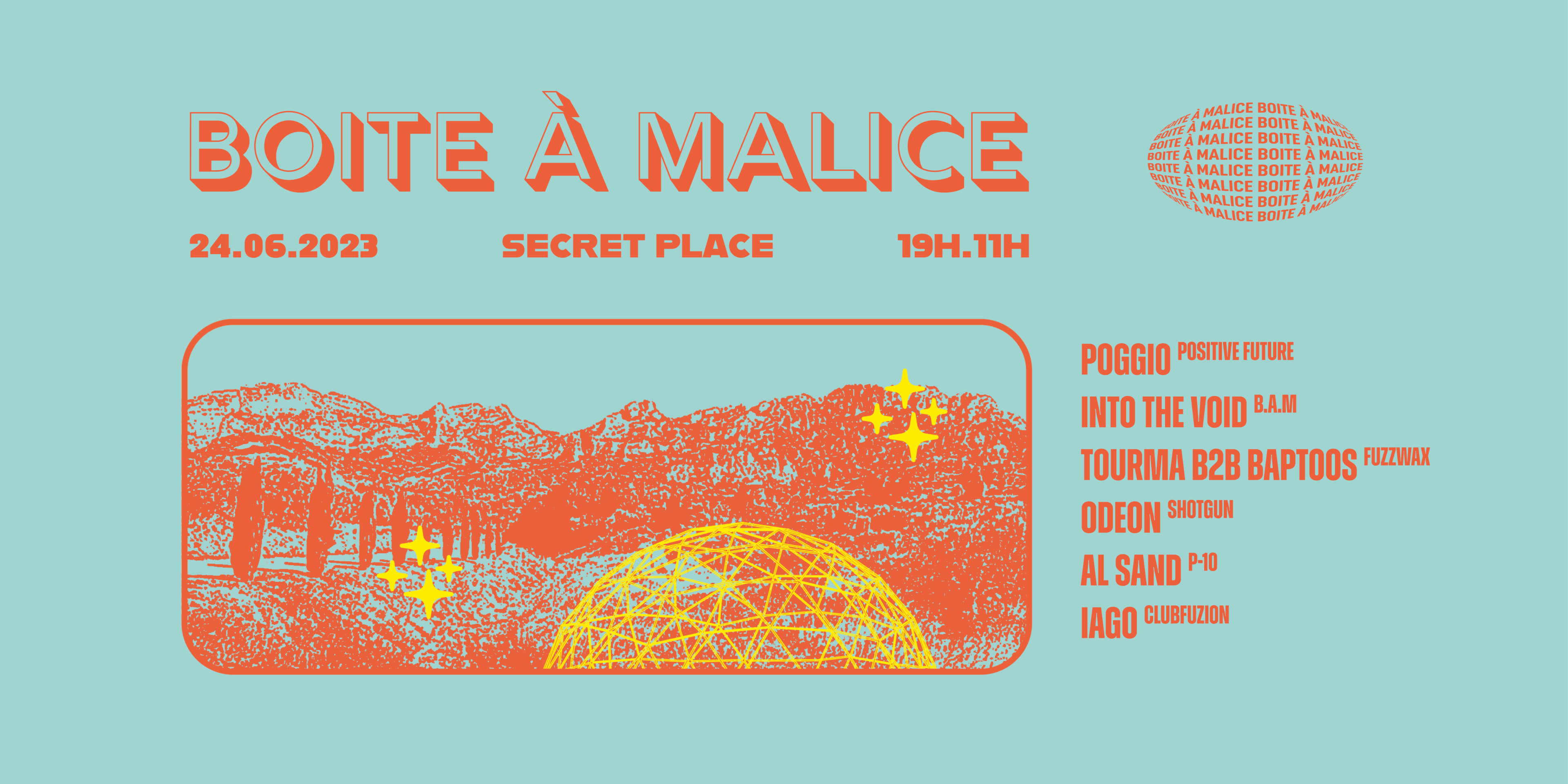 Boite A Malice : Poggio, Odeon, Fuzzwax, Al Sand