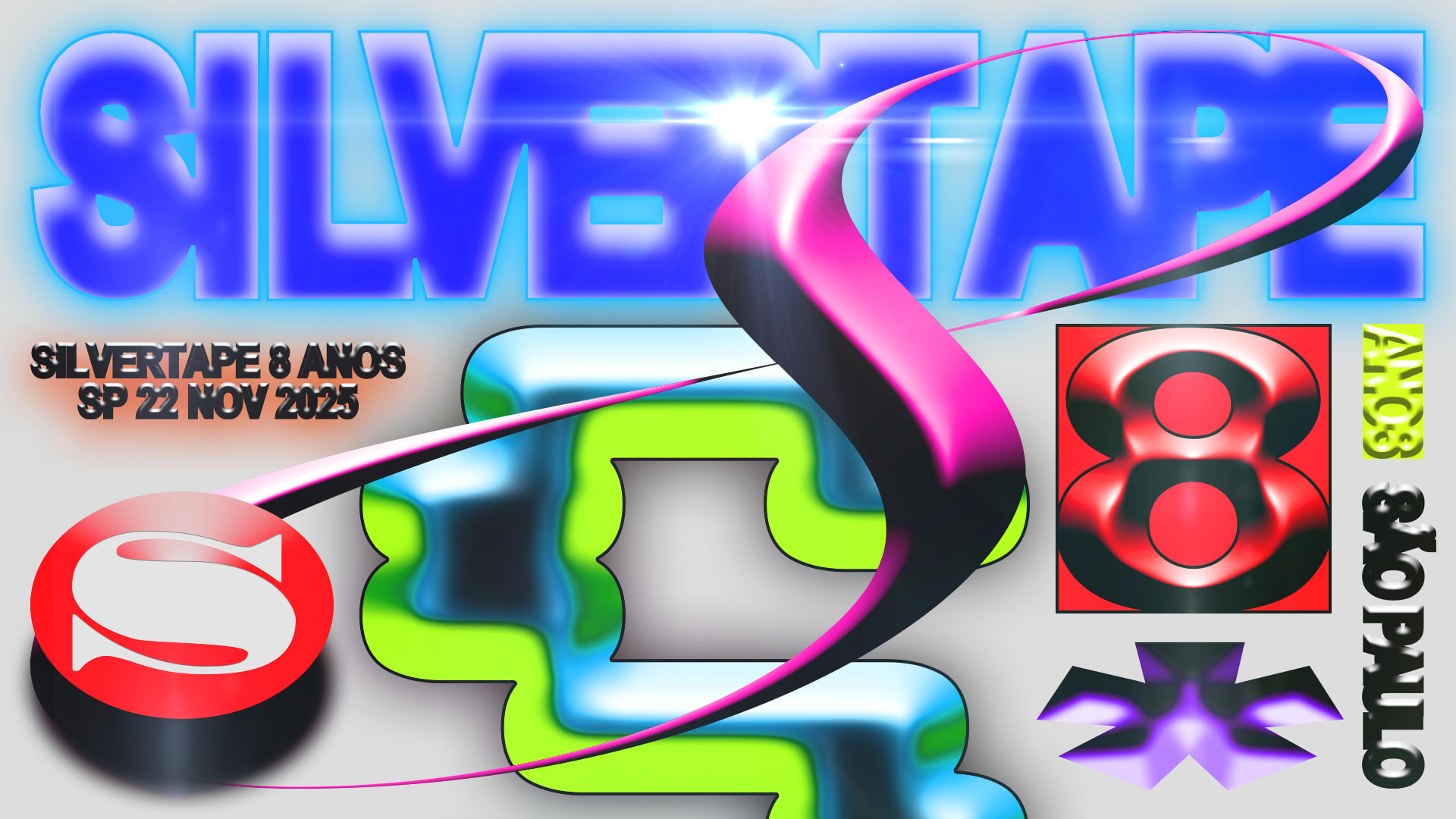 Silver/Tape 8 Anos