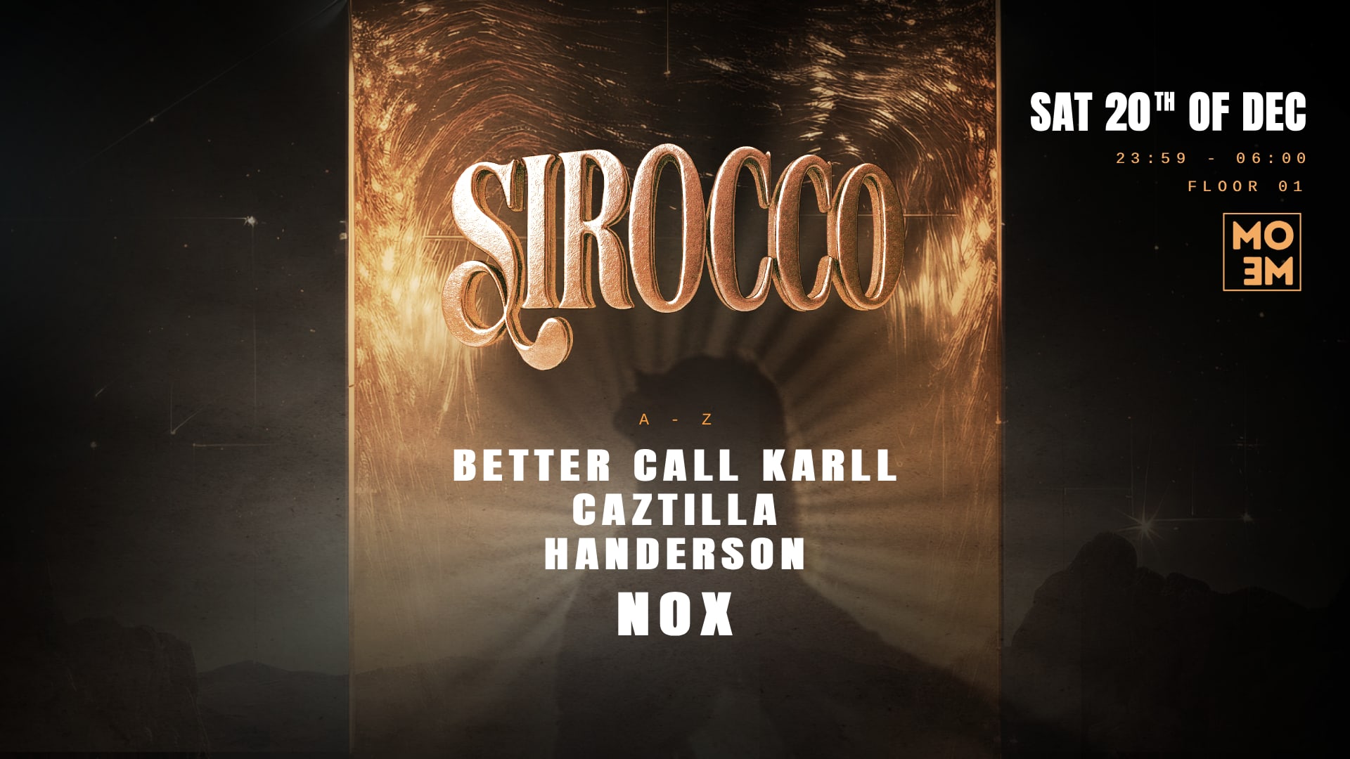 Sirocco W/ Nox, Handerson And More At Mome