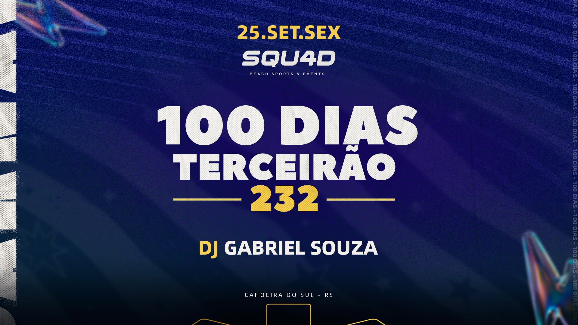 100 Dias Terceirão 232 Roque
