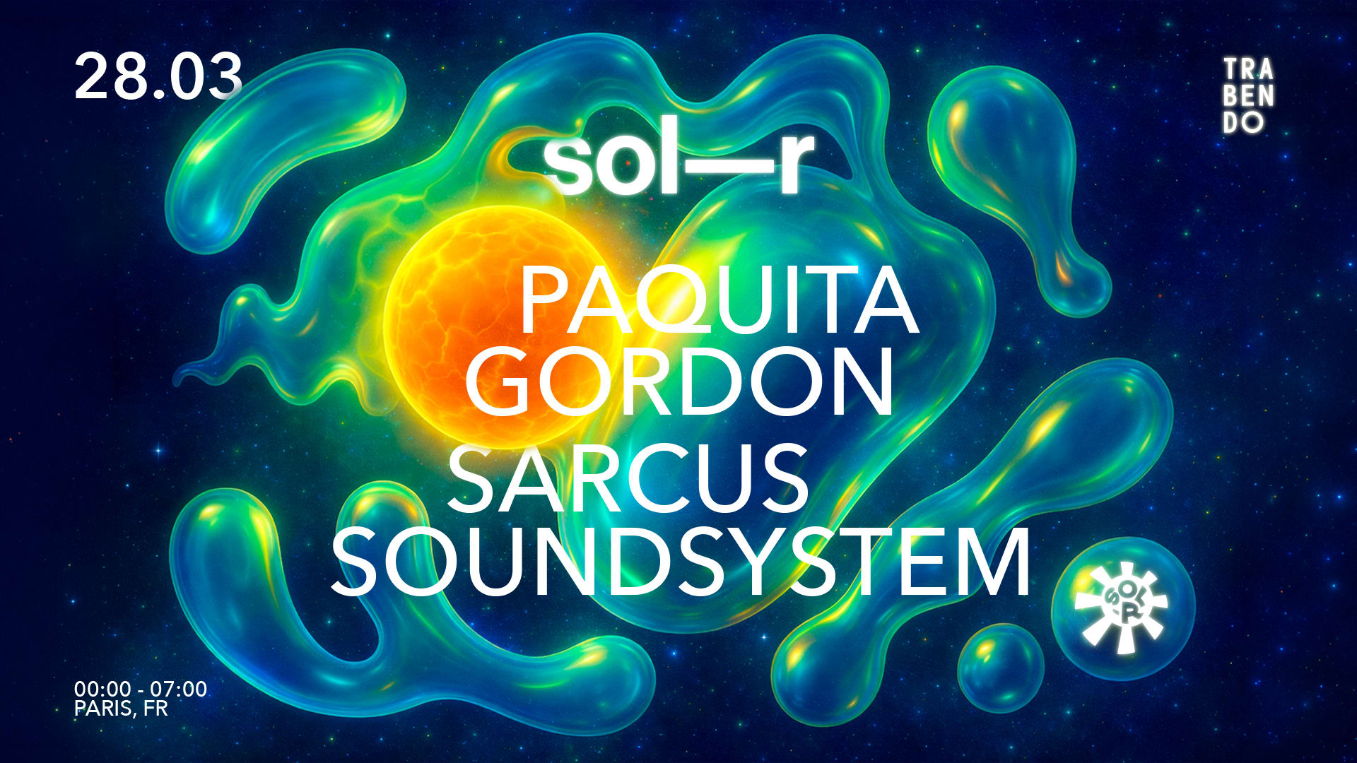 Sol-R : Paquita Gordon & Sarcus Soundsystem