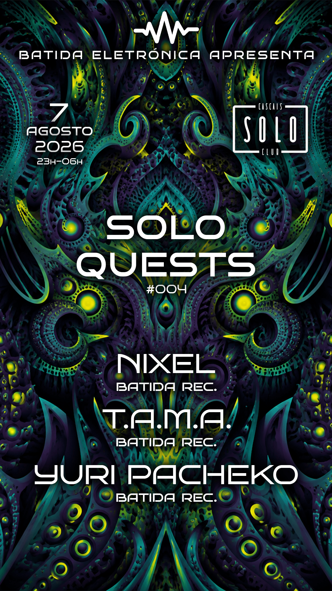 Batida Eletrónica - Solo Quests #004