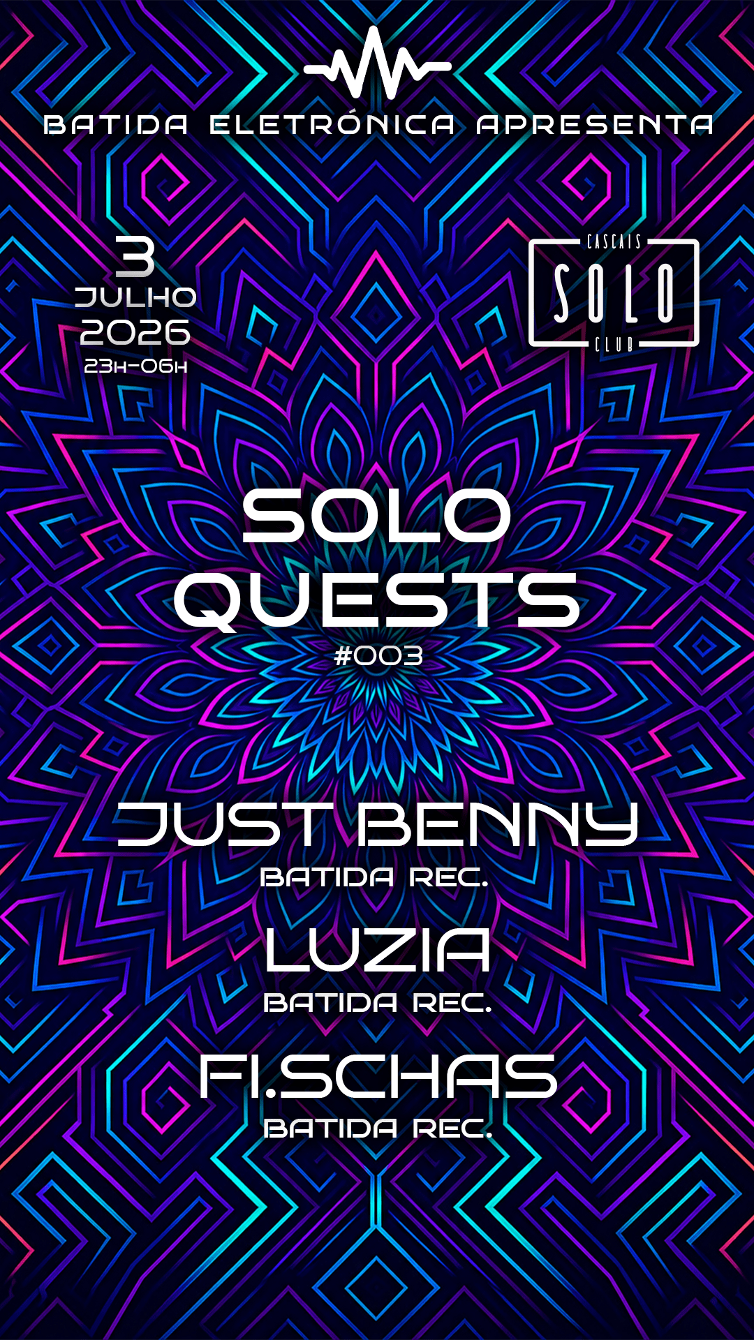 Batida Eletrónica - Solo Quests #003