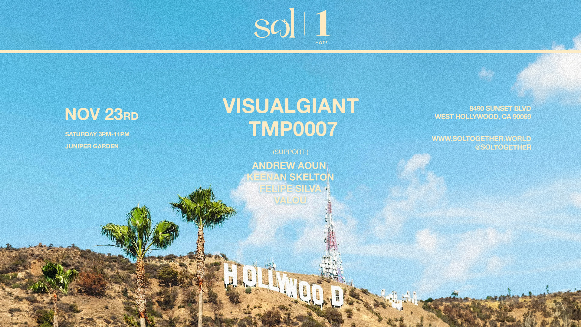 Sol: Los Angeles  Pop-Up