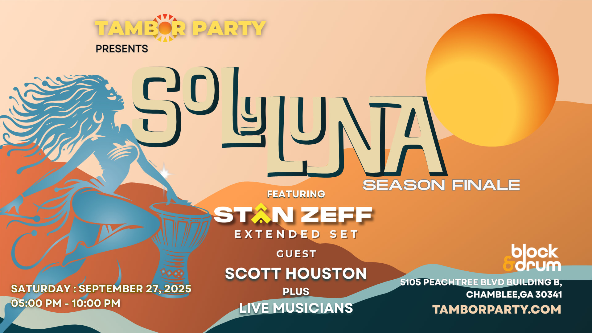 Tambor Party Presents 'sol Y Luna' - September 27