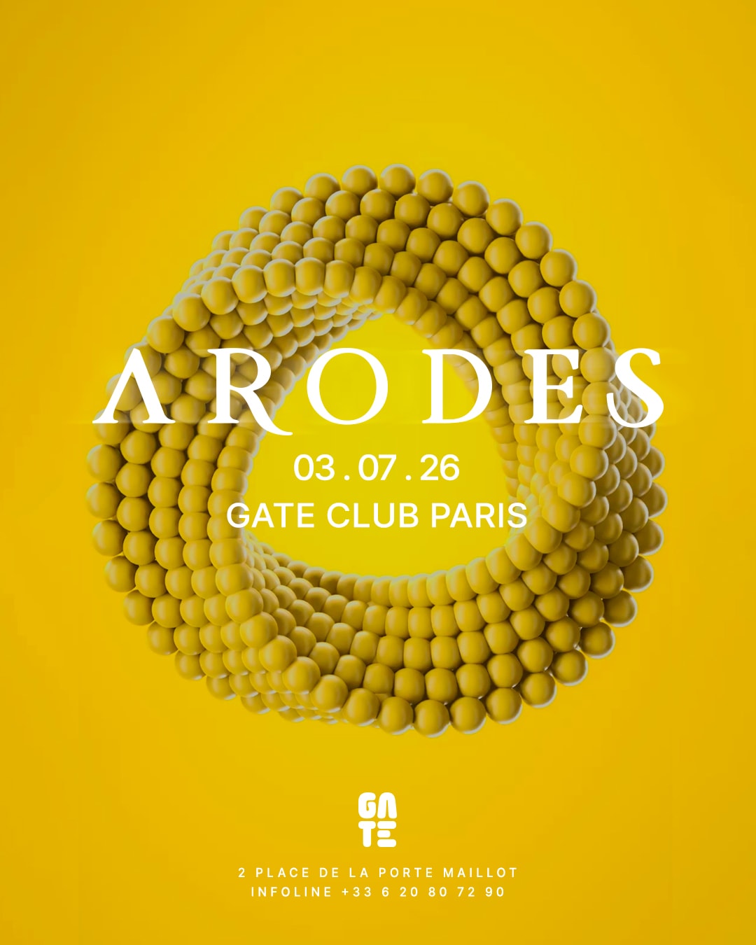 Arodes At Gate Club Paris