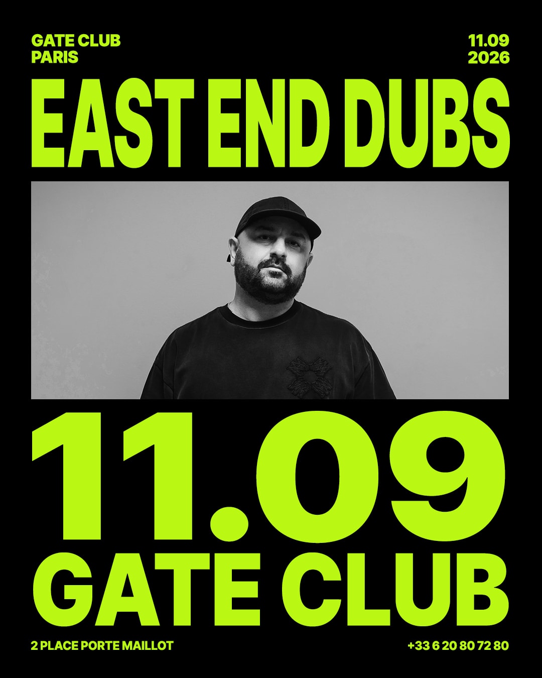 East End Dubs At Gate Club Paris