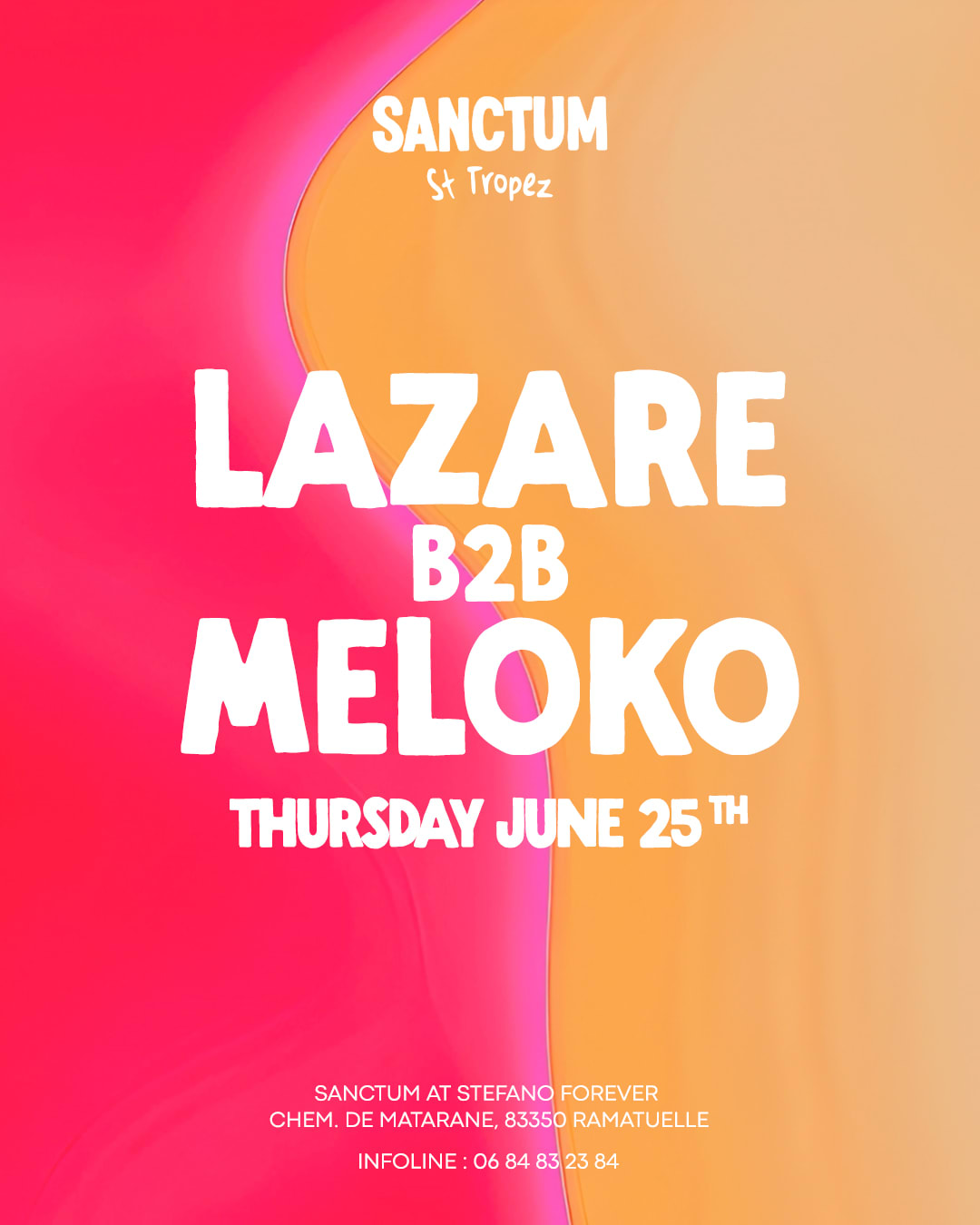 Lazare B2b Meloko At Sanctum St-Tropez